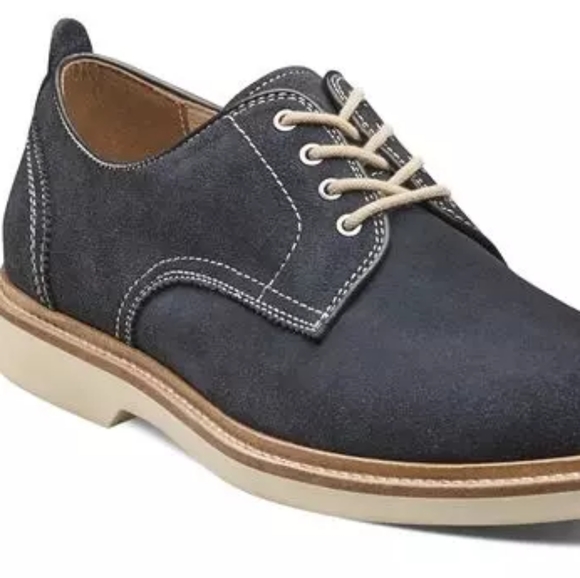Florsheim Bucktown Plain Ox - Navy Suede